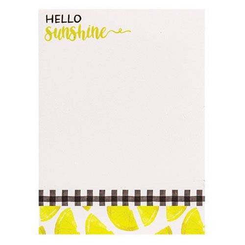 Hello Sunshine Mini Notepad