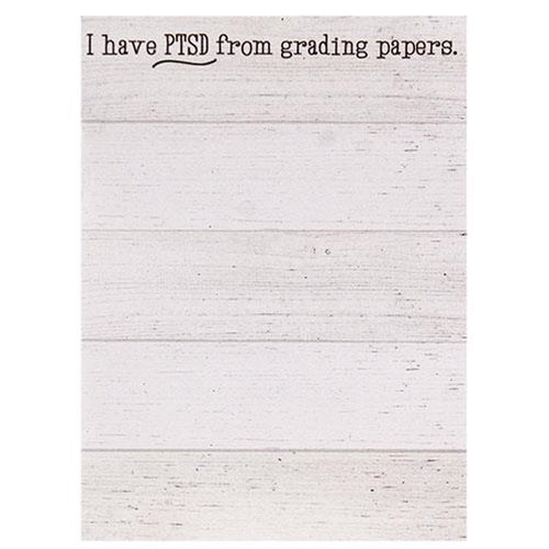 Grading Papers Mini Notepad