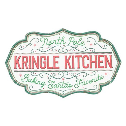 Kringle Kitchen Metal Sign