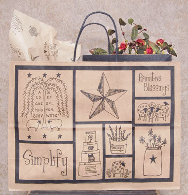 Primitive Blessings Gift Bag Large