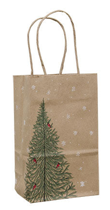 Evergreen Gift Bag - 8"