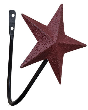 2/Set - Burgundy Star Curtain Tieback