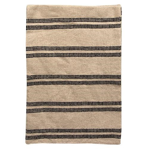 Thin Stripe Recycled Cotton Runner 84"x18"