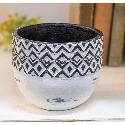 Geometric Ceramic Bowl