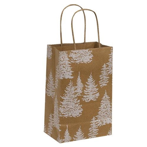 Blanketed Branches Gift Bag Small