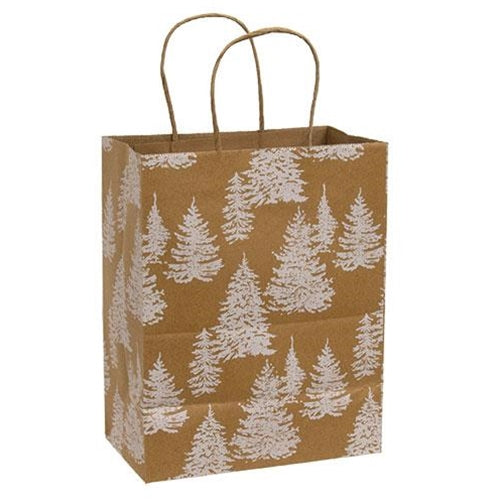 Blanketed Branches Gift Bag Medium