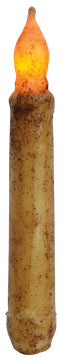 Burnt Ivory Timer Taper 6"