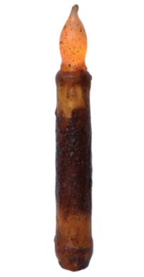 6" Burnt Mustard Timer Taper