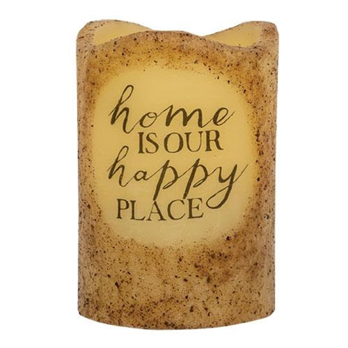 Happy Place Pillar 3x4.5"