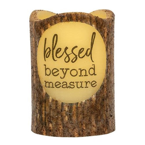 Blessed Beyond Measure Pillar 3x4.5"