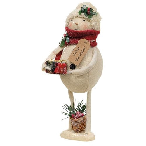 Sprinkles Snowman w/ Basket and Presents