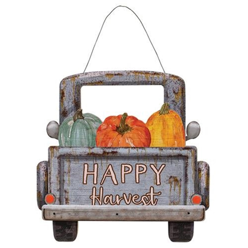 Happy Harvest Vintage Truck Hanger