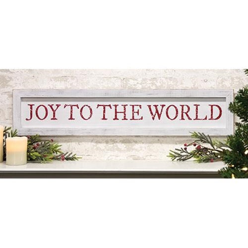 Joy to the World Farmhouse Sign