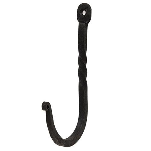 Wrought Iron Twisted Prairie Hook