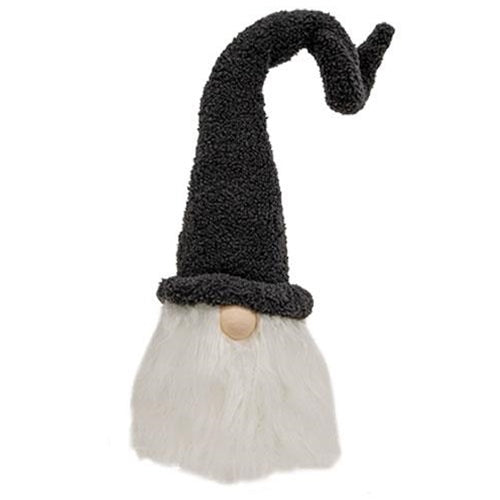 Large Plush Santa Gnome w/Gray Hat