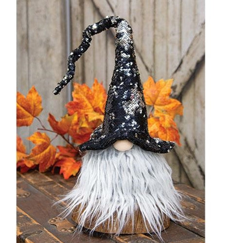 Sequin Witch Hat Gnome Tall
