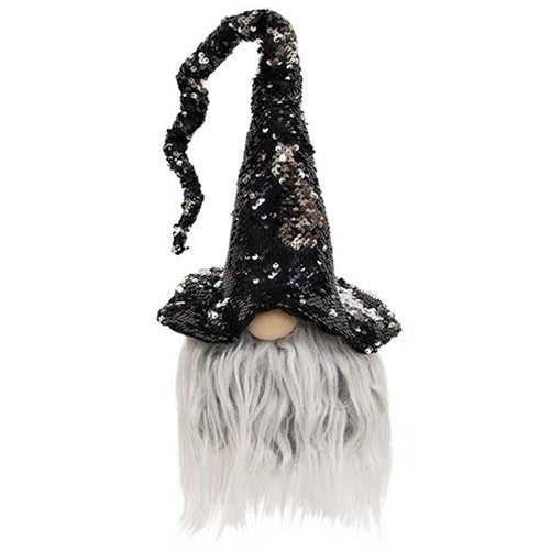 Sequin Witch Hat Gnome Short