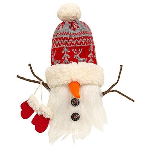 Nordic Snowflake Snowman Gnome