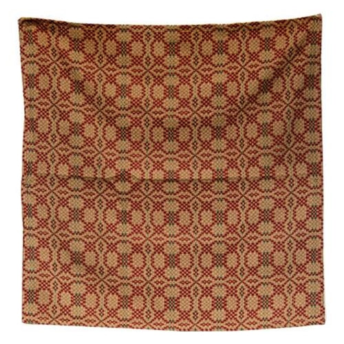 Patriot's Knot Table Square 34" Cranberry