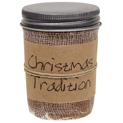 Christmas Traditions Jar Candle 8oz