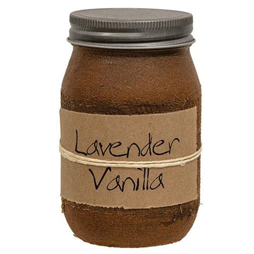Lavender Vanilla Jar Candle 16oz
