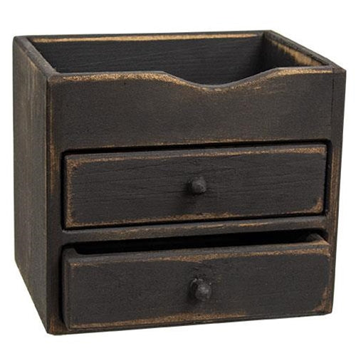Two Drawer Whatnot Box