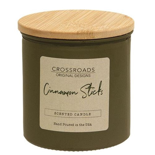 Cinnamon Sticks 14oz Jar Candle w/Wood Lid