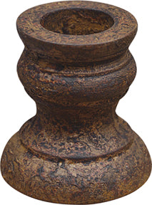 Mustard Aged  Candle Cup