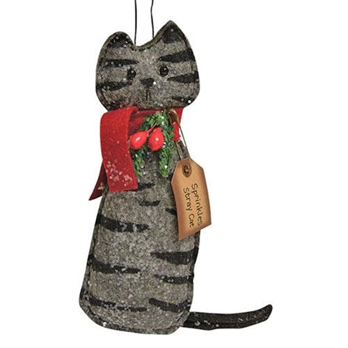 Sprinkles Stray Cat Ornament