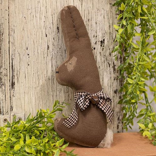Primitive Chocolate Bunny Ornament