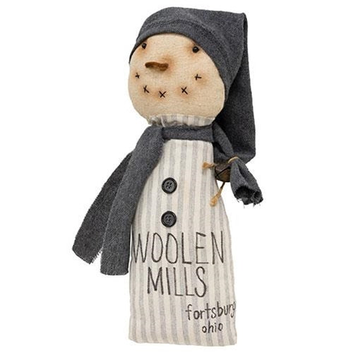 Woolen Mills Snowman Doll