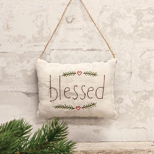 Blessed Pillow Ornament