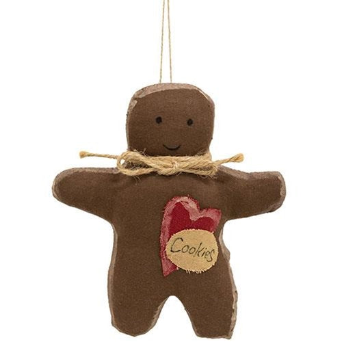 *I Heart Cookies Gingerbread Ornament
