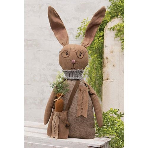 Dave Spring Bunny With Carrot Bag