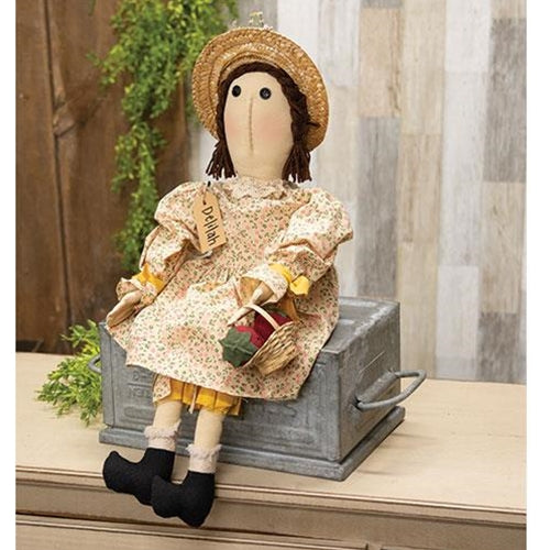 Delilah Doll With Berry Basket