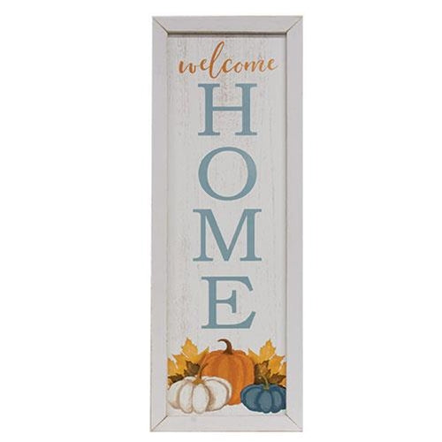 Fall Welcome Home Vertical Print