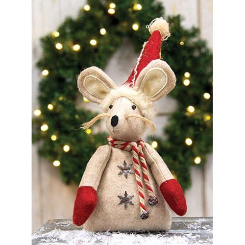 Winter Candy Cane Mouse