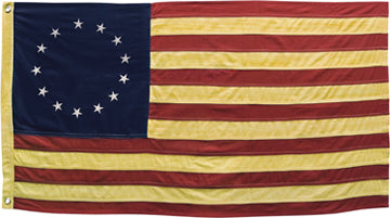 Aged Betsy Ross Flag 58"