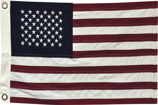 Natural American Flag 28"