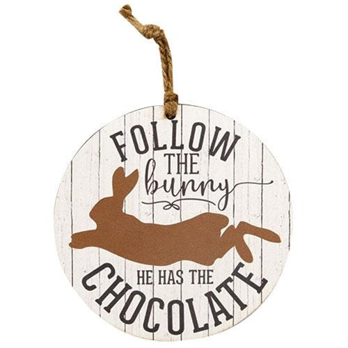 Follow the Bunny Ornament 2 Asstd.