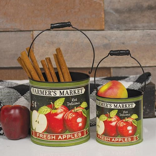 2/Set Apple Buckets