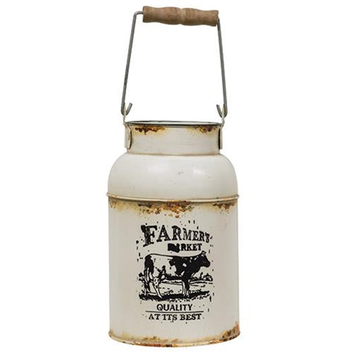 Farmer's Market Milk Can With Handle