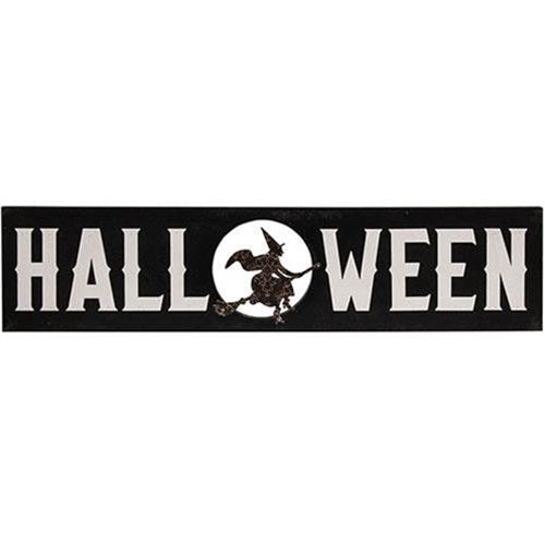 Halloween Witch Printed Wood Sign