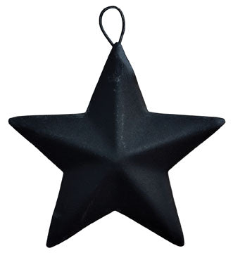 2-1/4" Mini Barn Star - Black