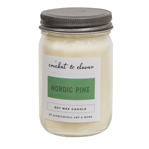 Nordic Pine Soy Mason Candle