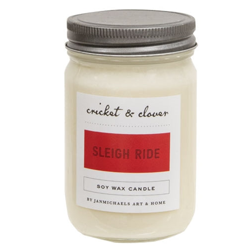 Sleigh Ride Soy Mason Candle