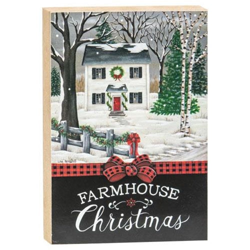 Farmhouse Christmas Block