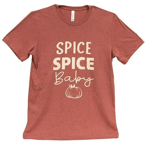 Spice Spice Baby T-Shirt Heather Clay 2XL