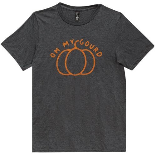 Oh My Gourd T-Shirt Heather Dark Gray Extra Large