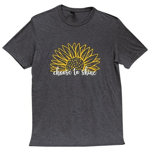 Choose To Shine Sunflower T-Shirt Medium